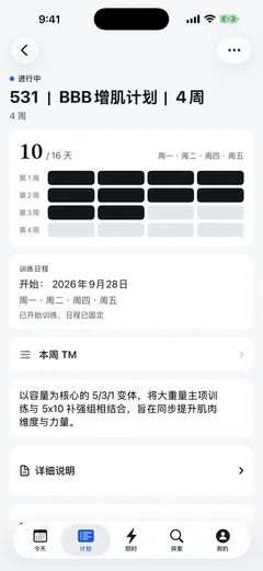 计划详情